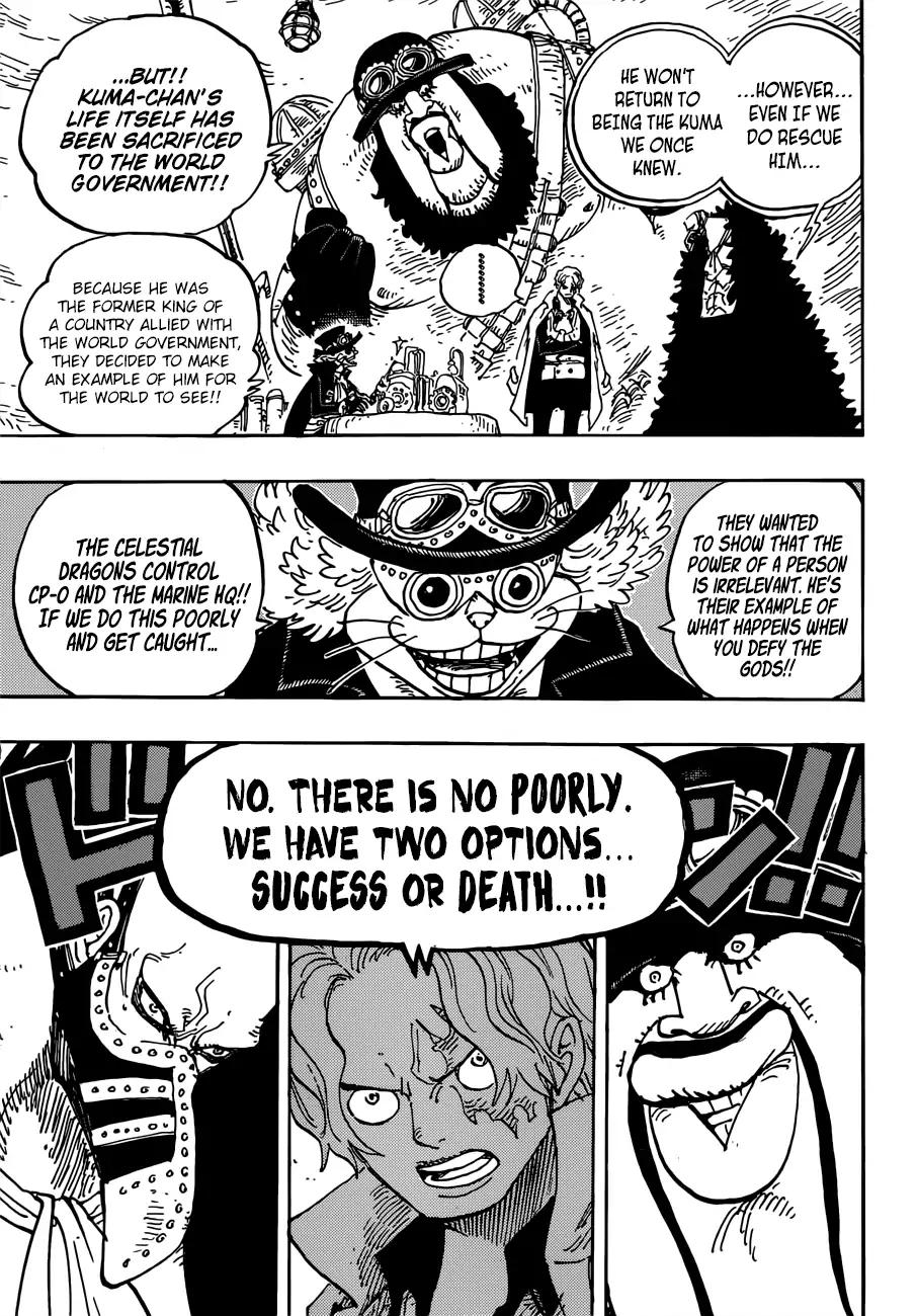 One Piece Chapter 908 10